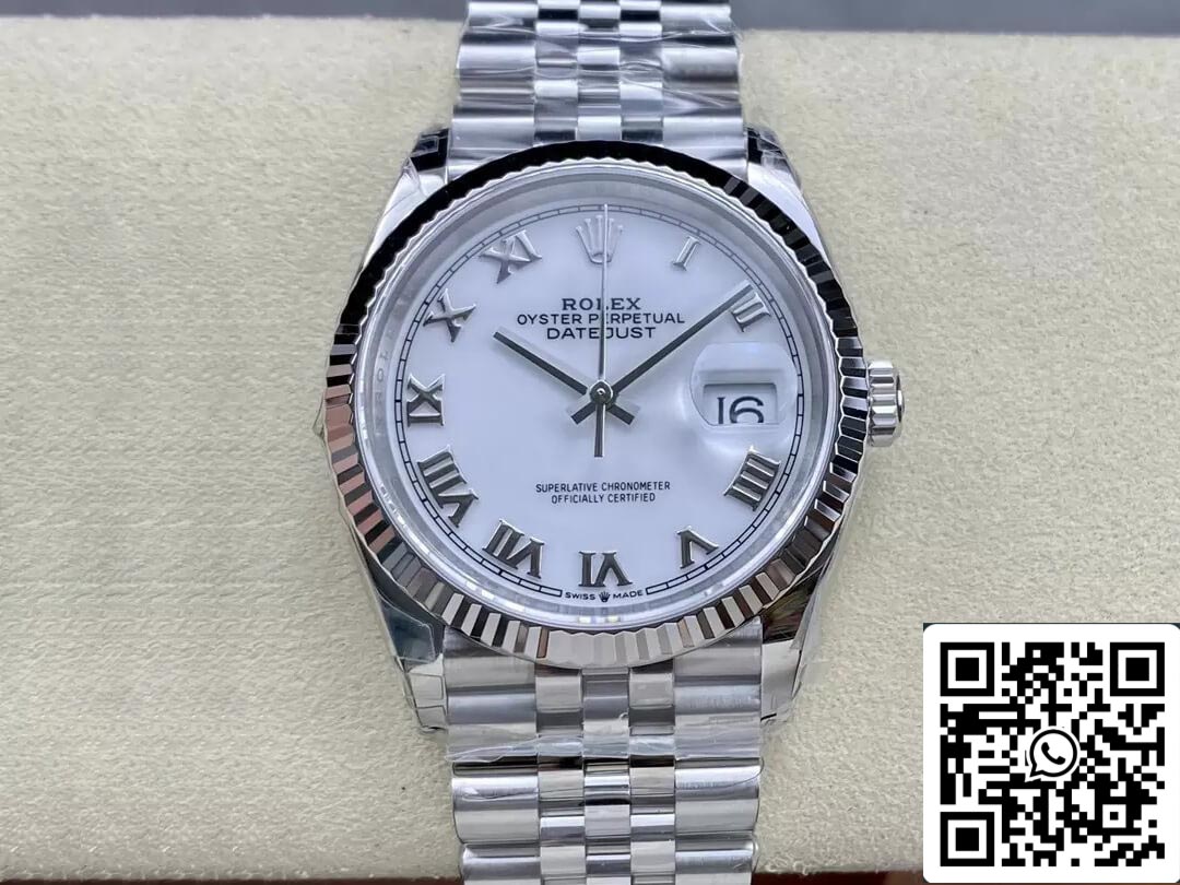 Rolex Datejust M126234-0025 36MM 1:1 edición mejorada VS Fabbrica acciaio inossidabile