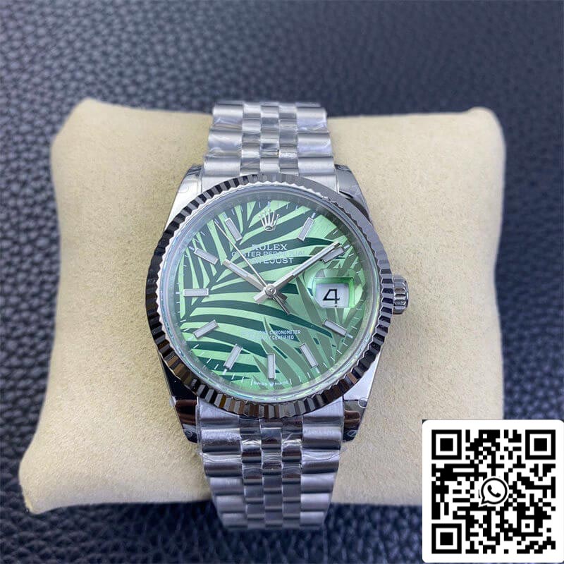 Rolex Datejust M126234-0047 36MM 1:1 edizione migliore VS Fabbrica quadrante verde