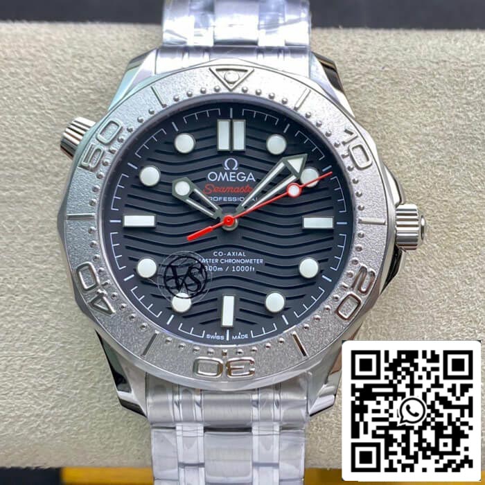 Omega Seamaster Diver 300M 210.30.42.20.01.002 1:1 edición mejor VS Fabbrica quadrante nero