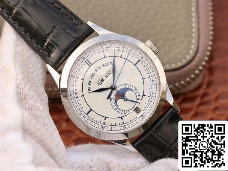 Patek Philippe Complications Calendário Anual 5396G-001 KM Fabbrica 1:1 Best Edition Swiss ETA324S Mostrador Branco