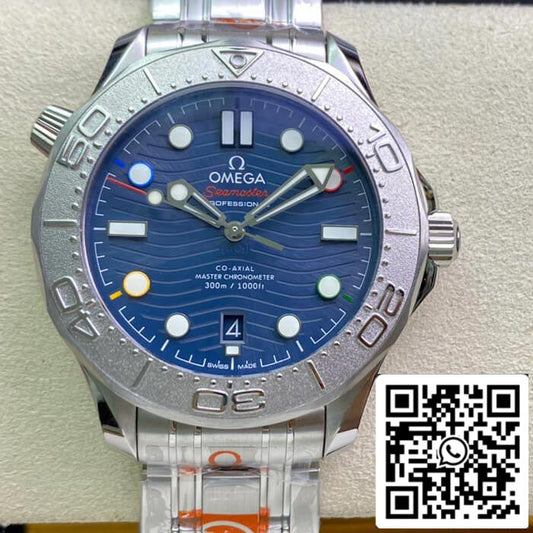 Omega Seamaster Diver 300M 522.30.42.20.03.001 1:1 Mejor Edición OR Fabbrica Esfera Azul