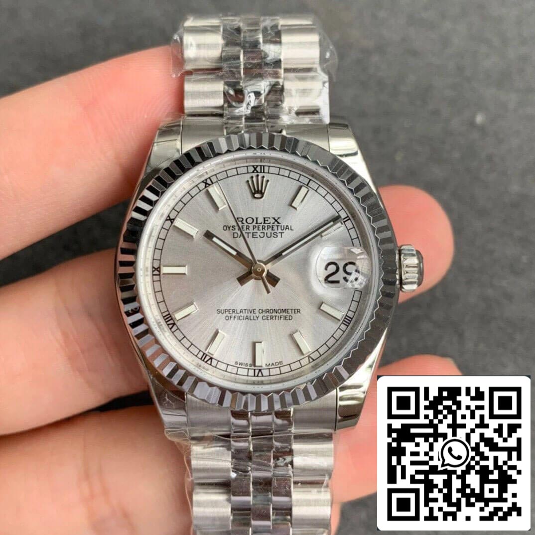 Rolex Datejust M278274-0012 1:1 edizione migliore GS Fabbrica quadrante argento