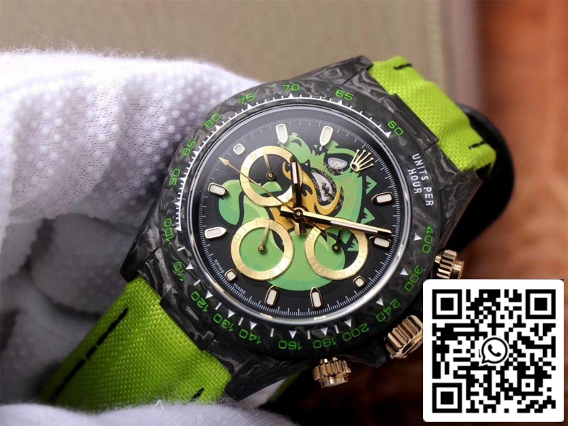 Rolex Daytona Cosmos Green Exploded Dragon 1:1 Best Edition WWF Fabbrica Swiss ETA7750
