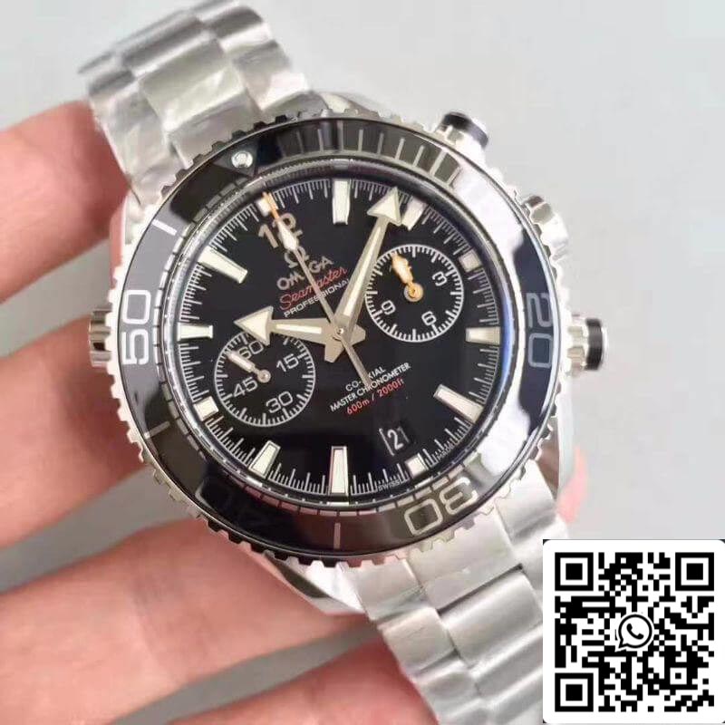 Omega Seamaster Planet Ocean 232.30.46.51.01.001 OM Fabbrica 1:1 edizione migliore Swiss ETA7750 quadrante nero