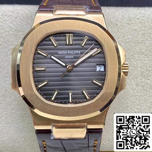 Patek Philippe Nautilus 5711R 1:1 edição melhor 3K Fabbrica Grigio quadrante