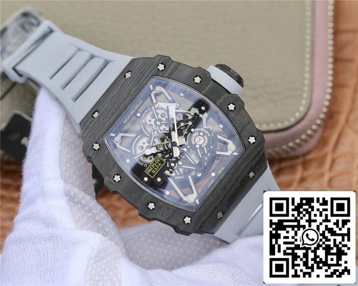 Richard Mille RM-035 KV Fabbrica 1:1 Best Edition Black Carbon Fiber