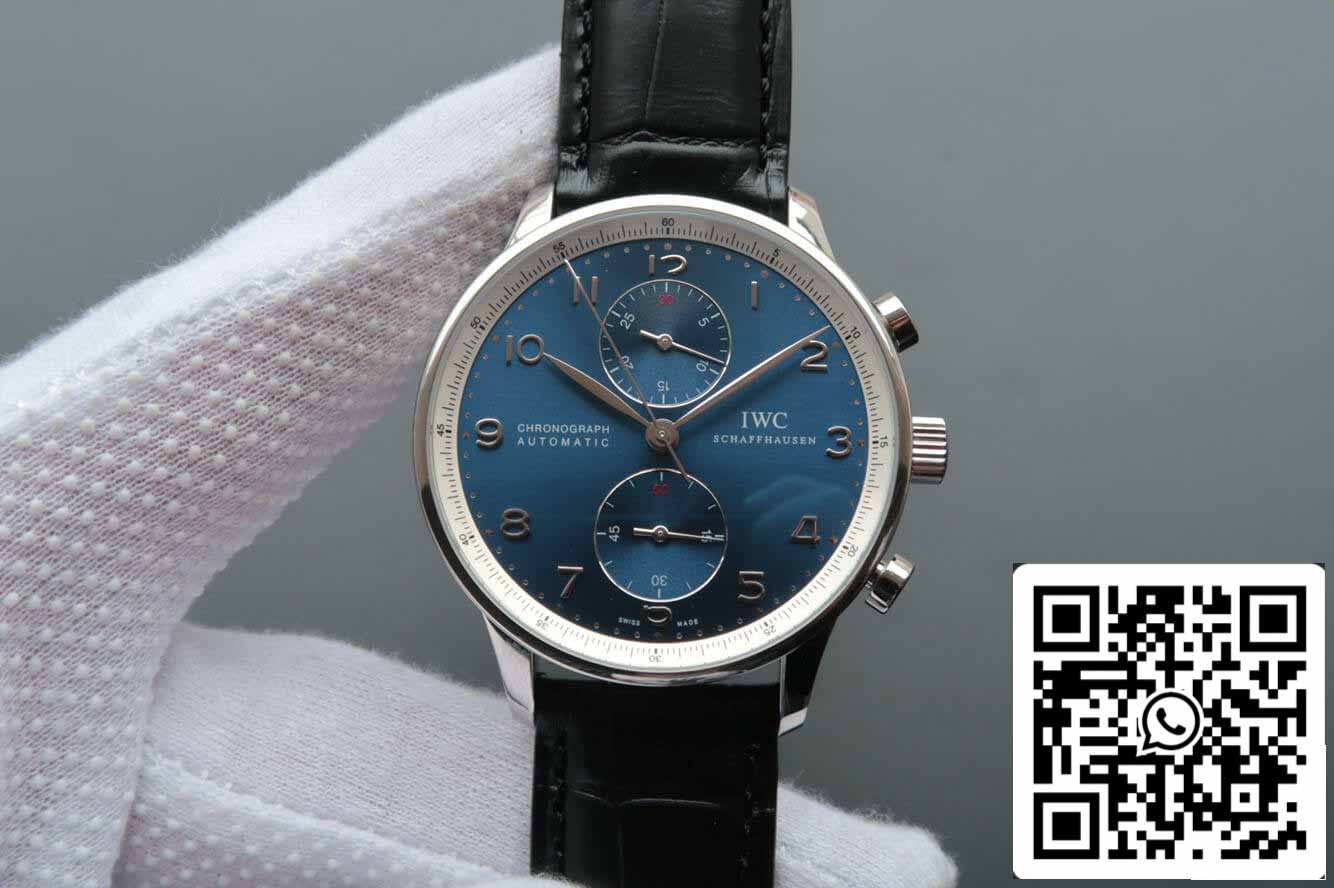 IWC Portugieser IW371432 1:1 Best Edition ZF Fabbrica V7 Blue Dial