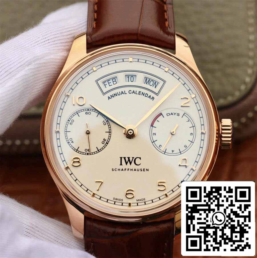 IWC Portugieser IW503504 1:1 Best Edition ZF Fabbrica White Dial