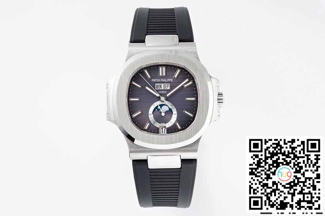 Patek Philippe Nautilus 5726A-001 1:1 Best Edition PPF Fabbrica Rubber cinturino