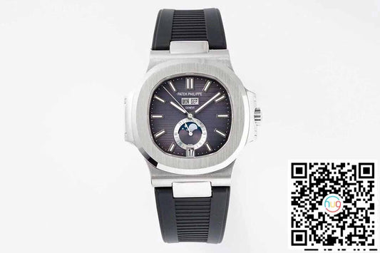 Patek Philippe Nautilus 5726A-001 1:1 Mejor Edición PPF Fabbrica Caucho cinturino