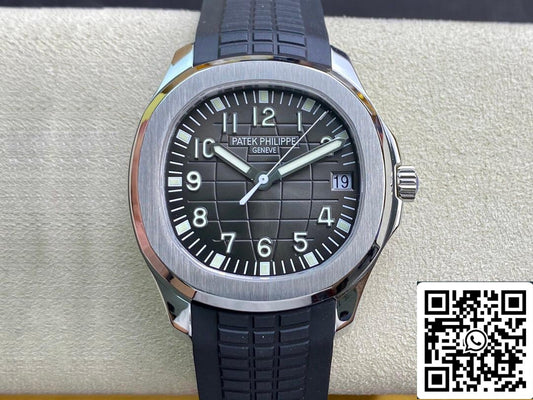 Patek Philippe Aquanaut 5165A 38MM 1:1 Best Edition ZF Fabbrica Black Dial