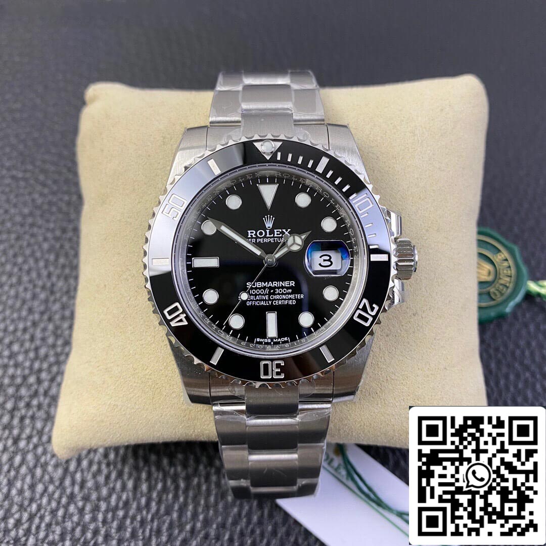 Rolex Submariner 116610LN-0001 40MM 3135 movimento 1:1 edizione migliore VS Fabbrica quadrante nero