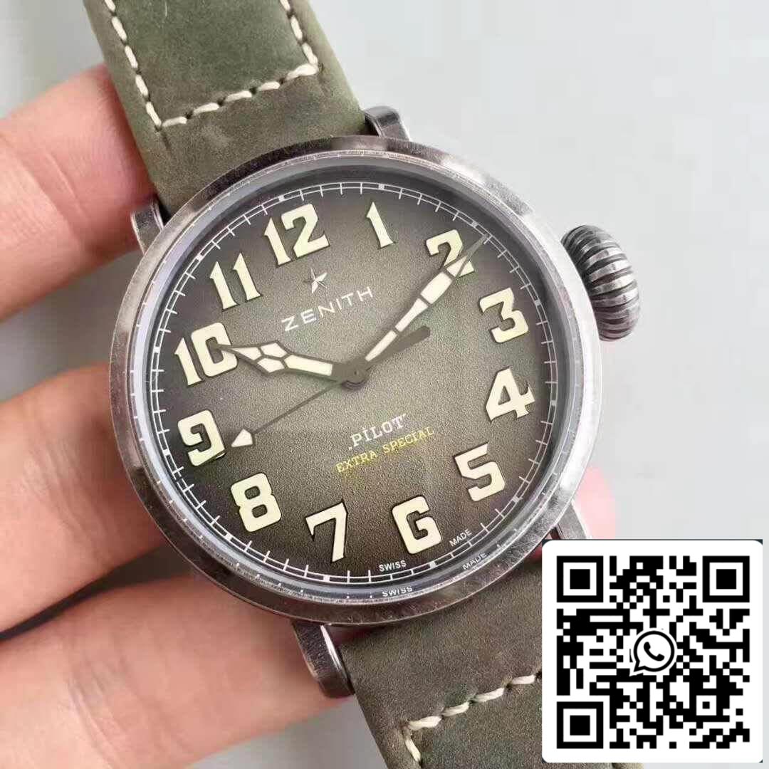 Zenith Pilot 11.1943.679/63.C800 XF Fabbrica 1:1 Best Edition Swiss ETA9015