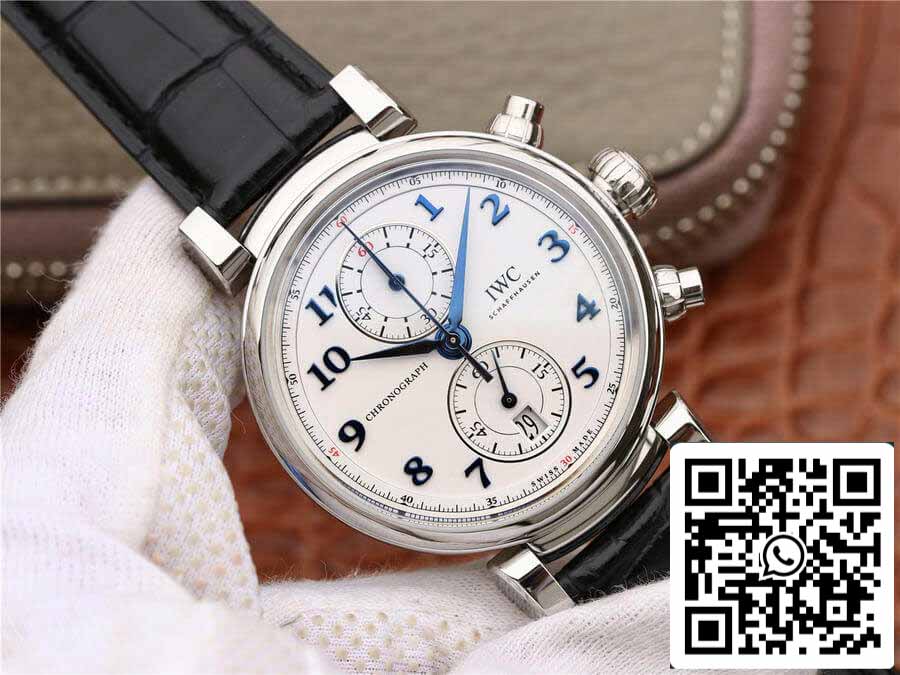 IWC Da Vinci Laureus Sport For Good Foundation 1:1 Melhor Edição YL Fabrica Mostrador Branco