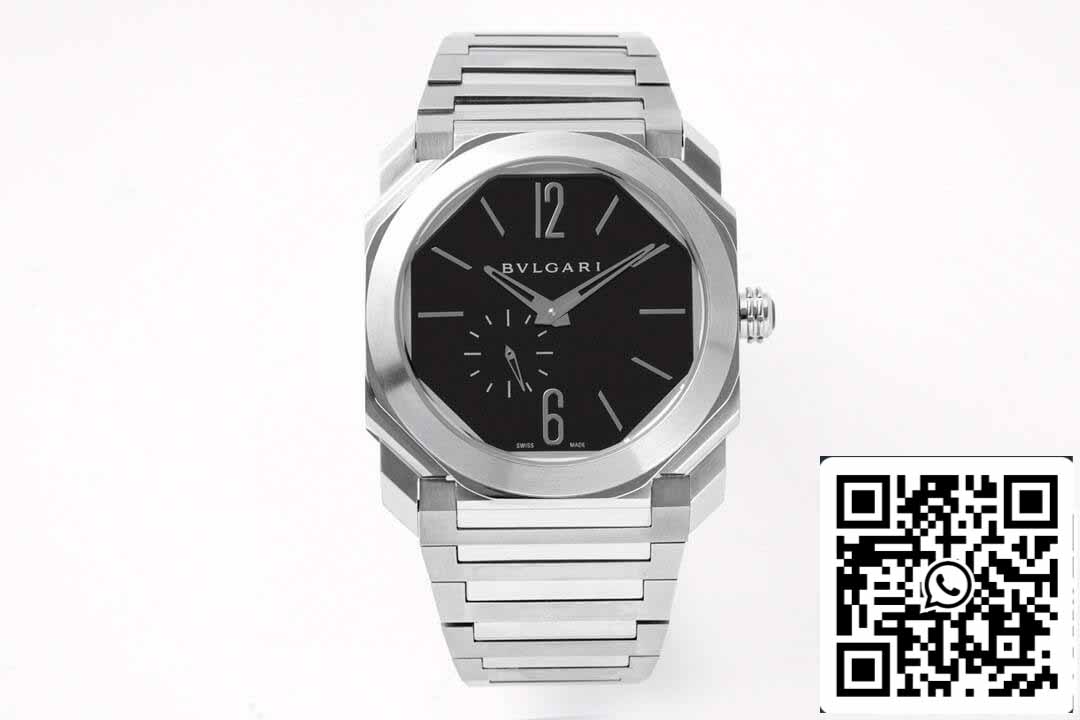 Bvlgari Octo Finissimo 103297 1:1 edición mejorada BV Fabbrica quadrante nero