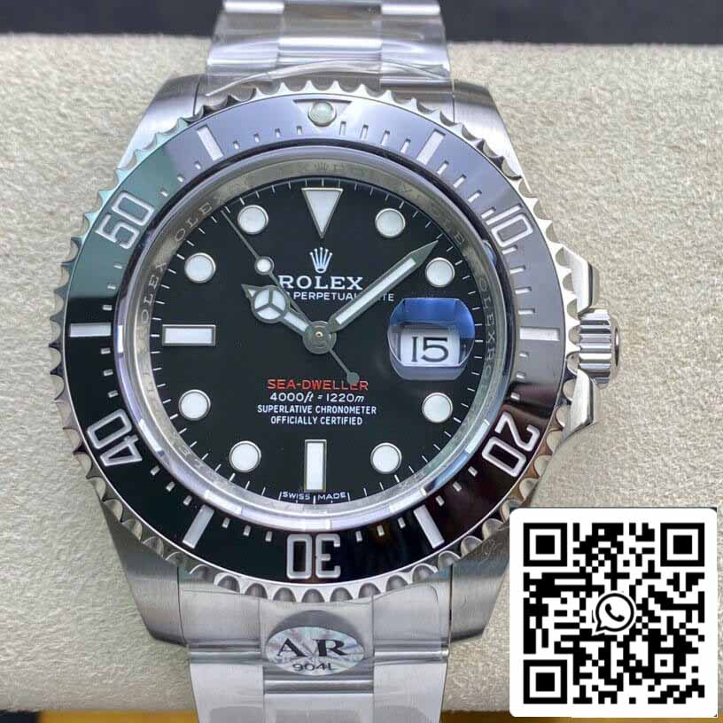 Rolex Sea-Dweller 126600 AR Fabbrica quadrante nero 1:1 edizione migliore Swiss ETA2824