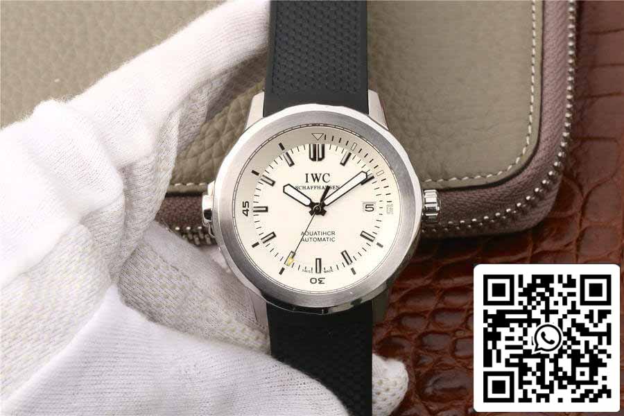 IWC Aquatimer IW329003 1:1 Best Edition V6 Fabbrica Silver White Dial