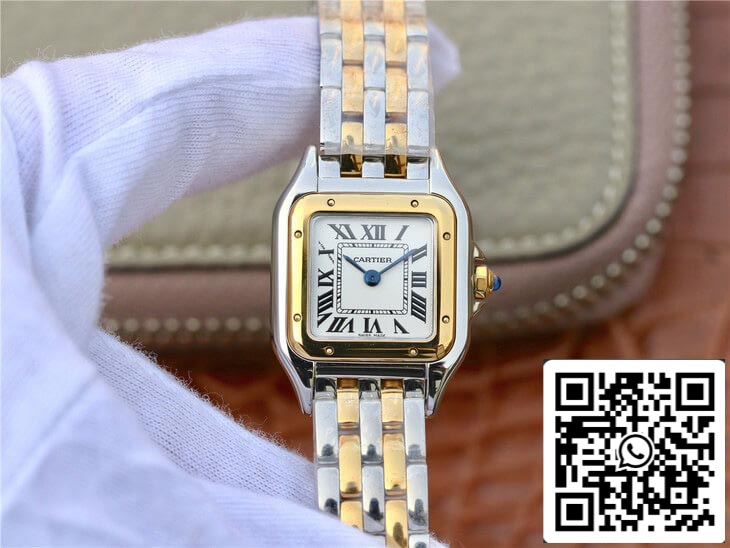 Panthere De Cartier W2PN0006 1:1 edição melhor 8848 Fabrica quadrante branco