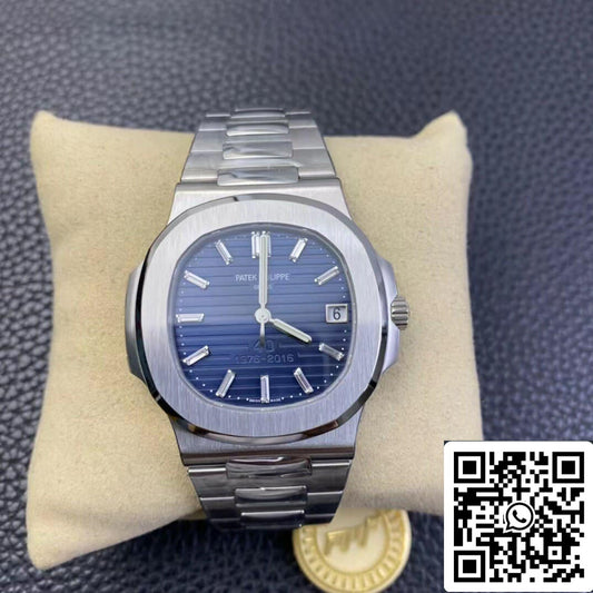Patek Philippe Nautilus 5711/1P 40.º aniversario 1:1 Mejor edición PPF Fabbrica Esfera azul