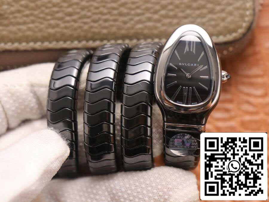 Bvlgari Serpenti 1:1 edición mejor BV Fabbrica quadrante nero
