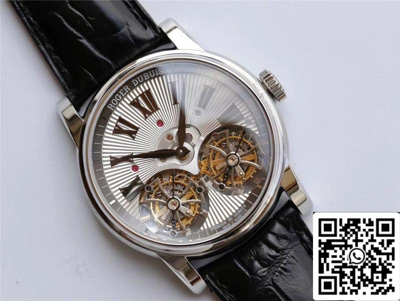 Roger Dubuis Hommage RDDBHO0562 1:1 edizione migliore JB Fabbrica Silver Dial Swiss RD100
