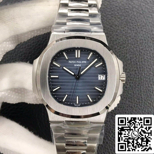 Patek Philippe Nautilus 5711/1A 010 1:1 edição melhor 3K Fabbrica quadrante azul