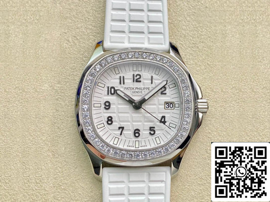 Patek Philippe Aquanaut 5067A-024 Quartz movimento 1:1 Best Edition PPF Fabbrica White Dial