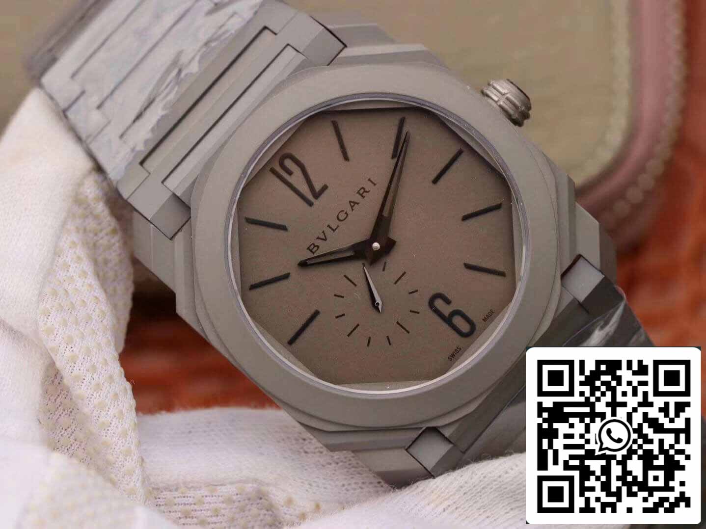 Bvlgari Octo Finissimo 102713 1:1 edición mejor BV Fabbrica Grigio quadrante