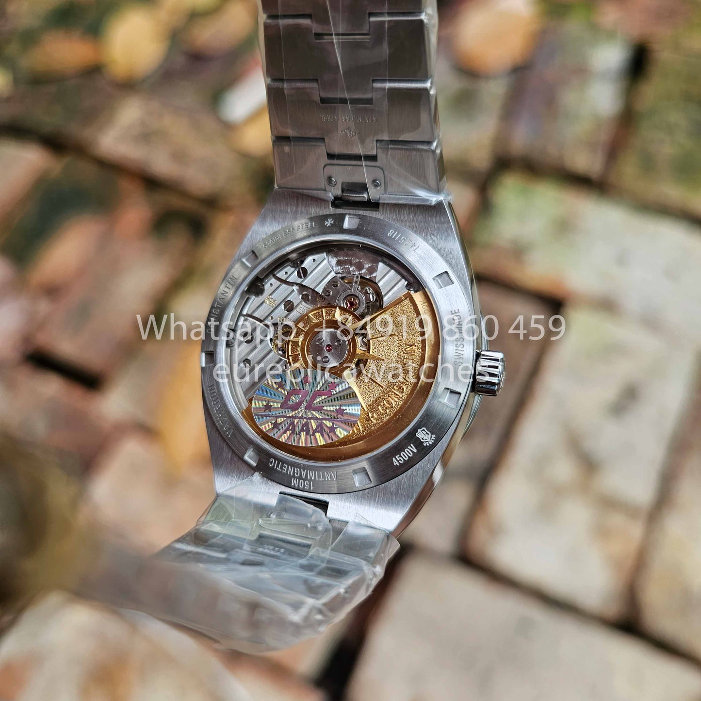Vacheron Constantin Overseas 4500V/110A-B126 1:1 Mejor clon PPF Fabbrica Esfera blanca plateada