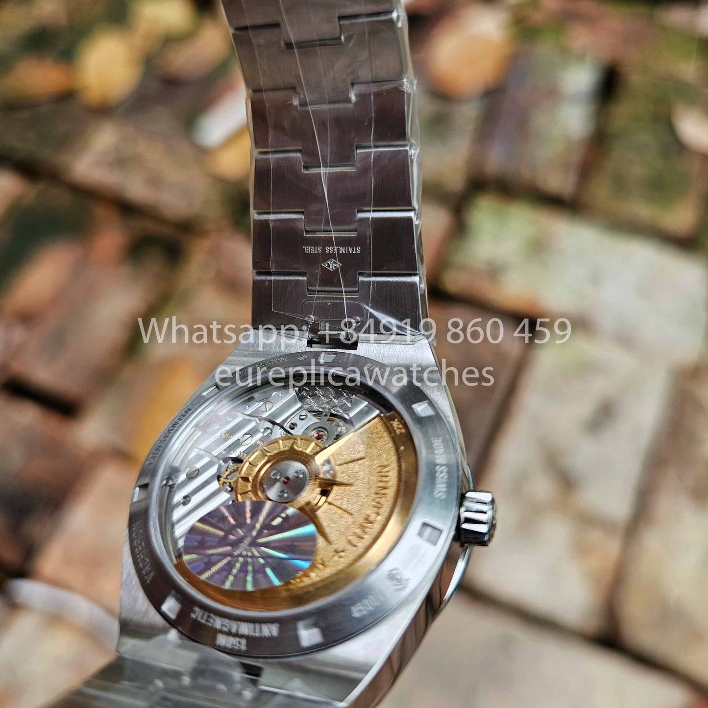 Vacheron Constantin Overseas 4500V/110A-B126 1:1 Mejor clon PPF Fabbrica Esfera blanca plateada