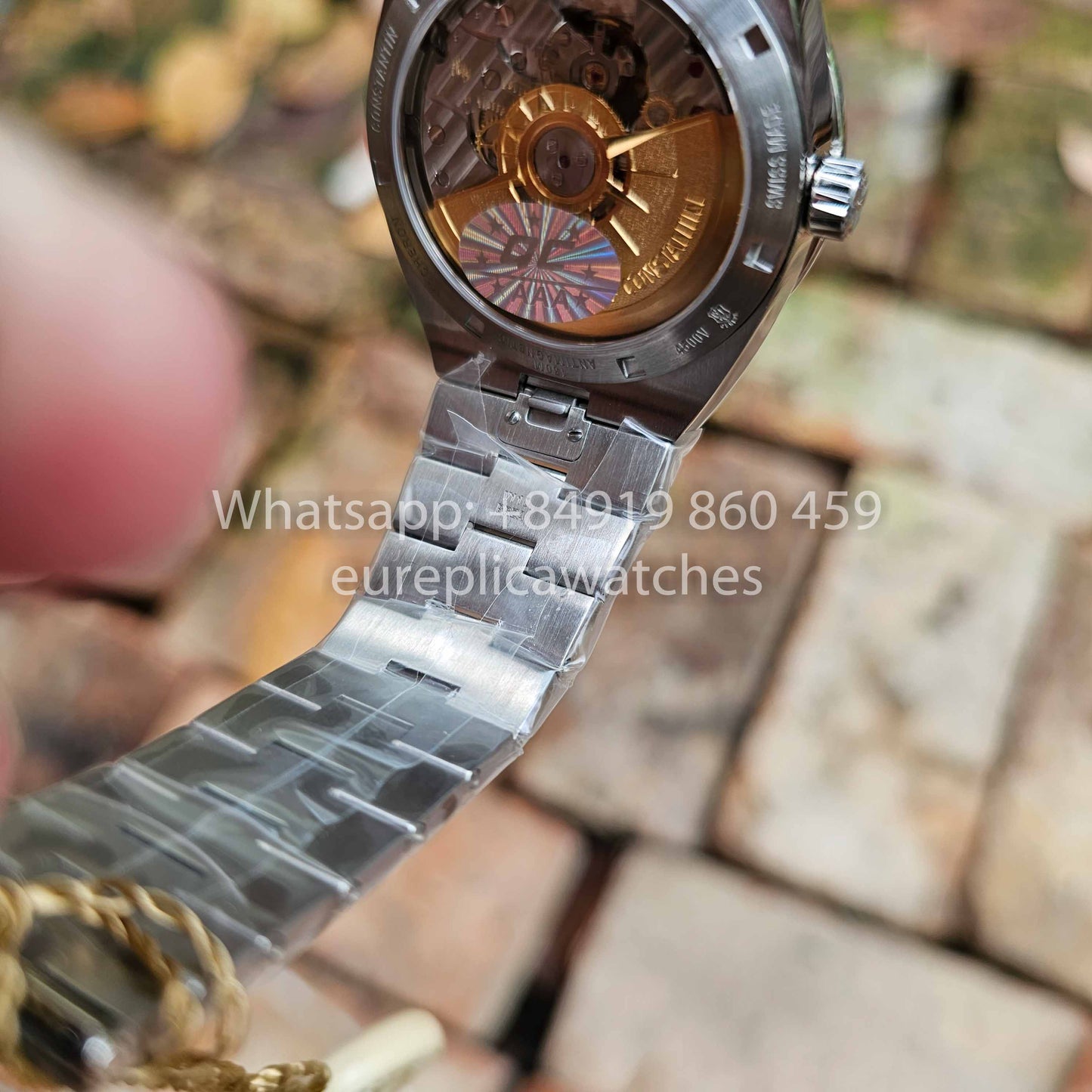 Vacheron Constantin Overseas 4500V/110A-B126 1:1 Mejor clon PPF Fabbrica Esfera blanca plateada
