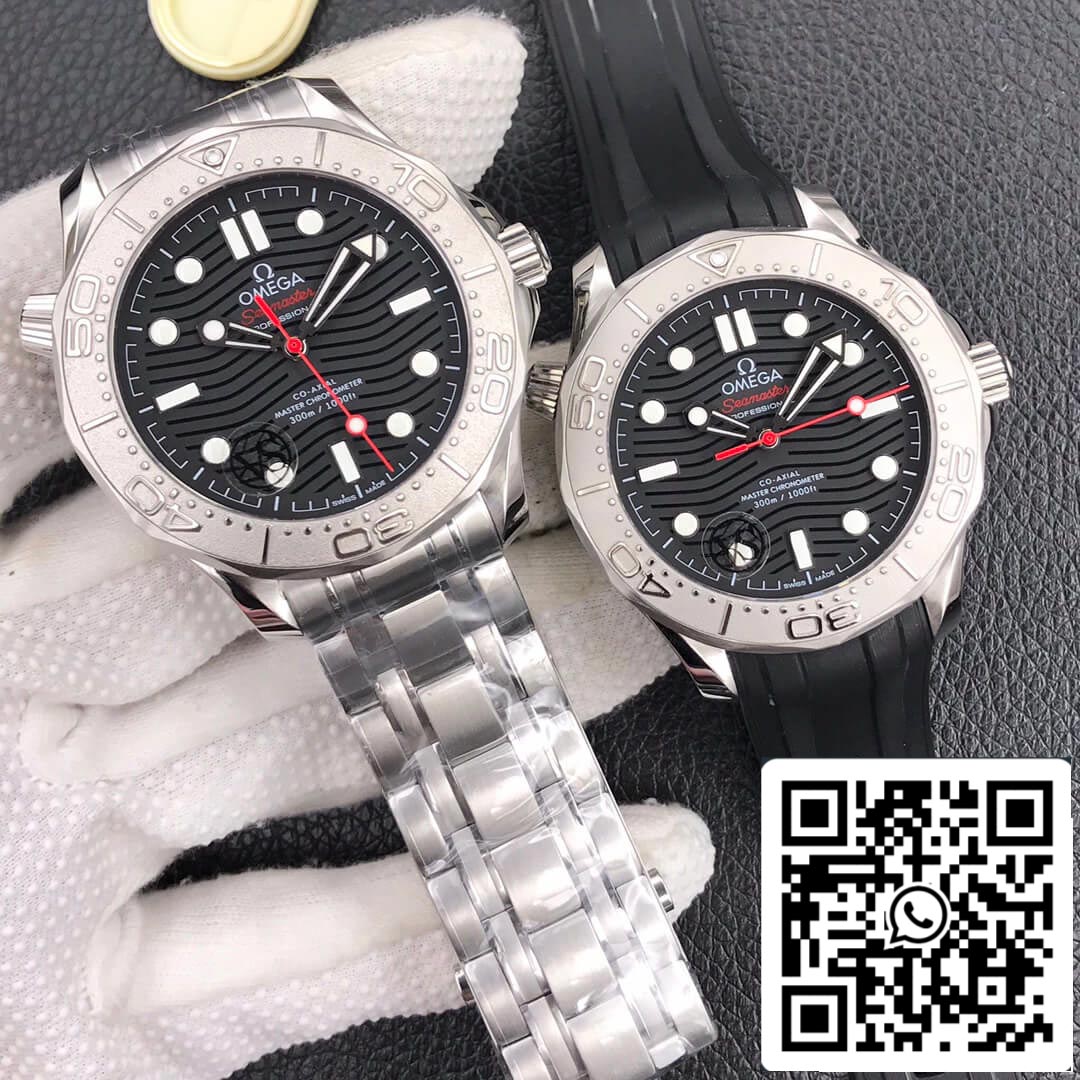 Omega Seamaster Diver 300M 210.32.42.20.01.002 1:1 edición mejor VS Fabbrica quadrante nero