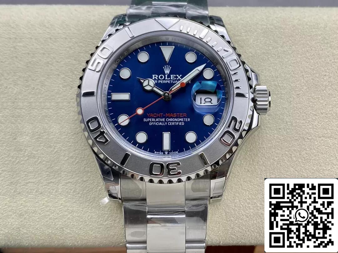 Rolex Yacht‑Master M126622-0002 40MM 1:1 edição melhor VS Fabbrica quadrante azul
