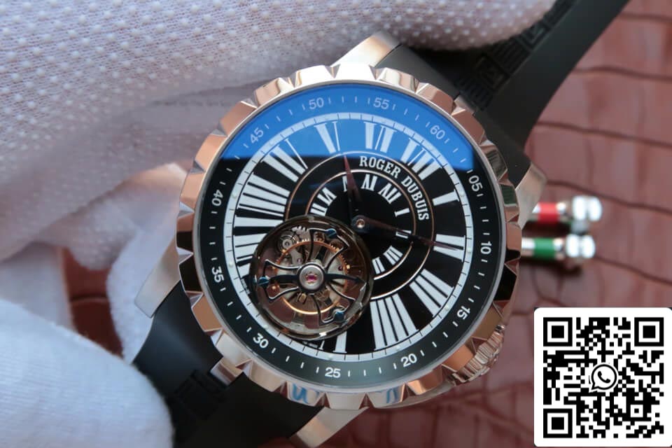 Roger Dubuis Hommage Tourbillon 1:1 edizione migliore JB Fabbrica Rose Gold