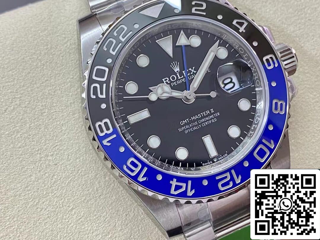 Rolex GMT Master II M126710blnr-0003 1:1 edizione migliore C+ Fabbrica quadrante nero
