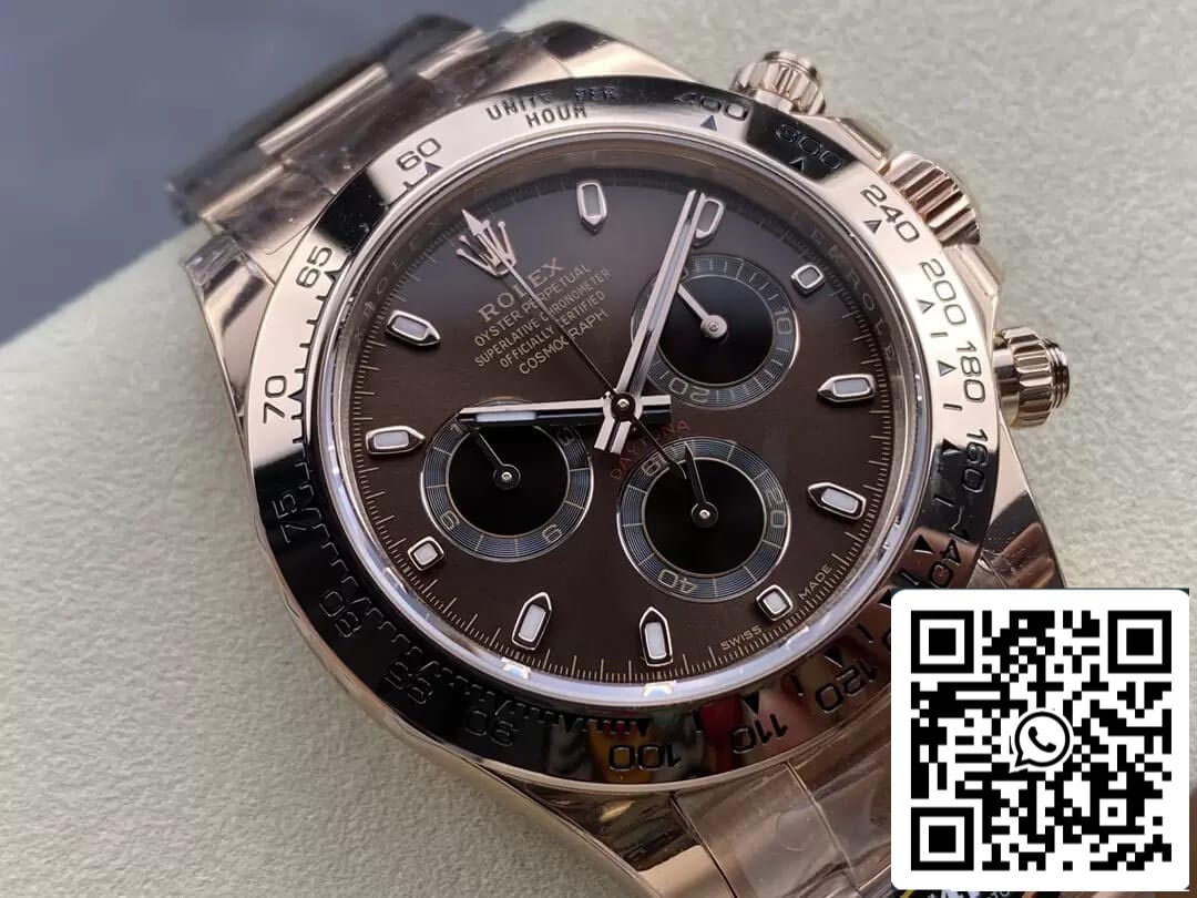 Rolex Daytona M116505-0013 1:1 edição melhor BT Fabbrica Chocolate quadrante