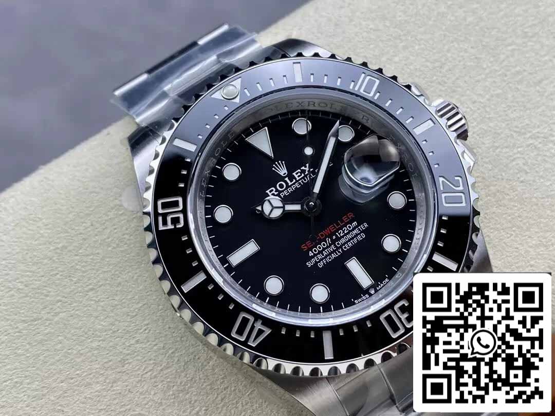 Rolex Sea Dweller M126600-0002 1:1 edizione migliore VS Fabbrica quadrante nero