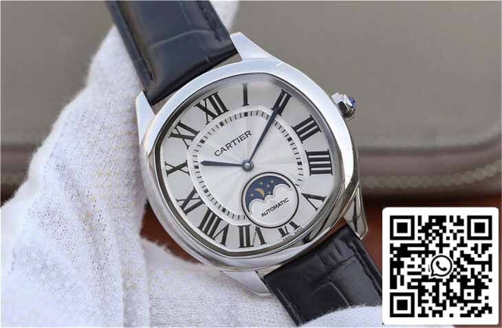 Drive De Cartier Moonphase WSNM0008 1:1 Best Edition acciaio inossidabile