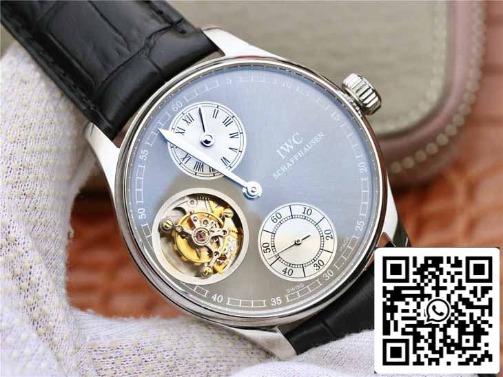 IWC Portuguese IW544603 ZF Fabbrica 1:1 Best Edition Tourbillon Grey Dial