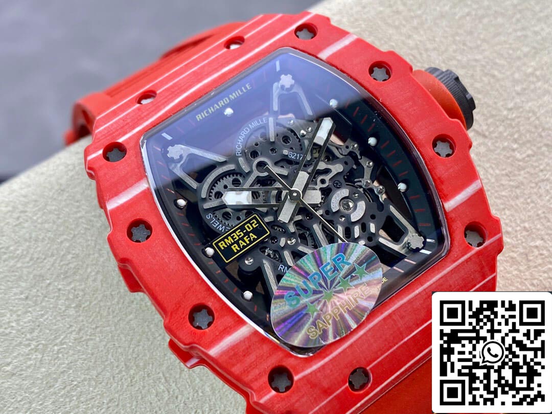 Richard Mille RM035-02 1:1 Best Edition RM Fabbrica Red Case