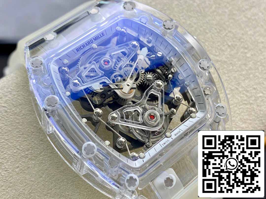 Richard Mille RM056 1:1 edizione migliore EUR Fabbrica Transparent quadrante