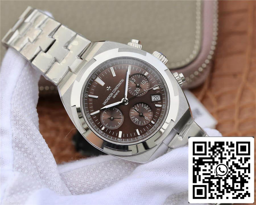 Vacheron Constantin Overseas 5500V/110A-B147 1:1 edizione migliore 8F Fabbrica V2 Brown quadrante
