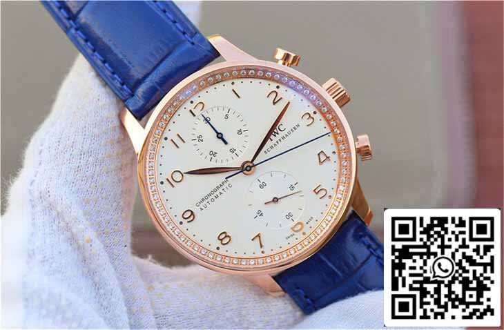 IWC Portuguese ZF Fabbrica 1:1 Best Edition Blue cinturino