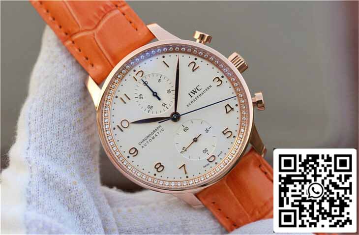 IWC Portuguese ZF Fabbrica 1:1 Best Edition Orange cinturino