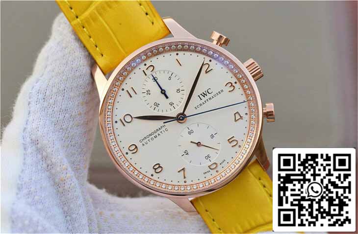 IWC Portuguese ZF Fabbrica 1:1 Best Edition Yellow cinturino