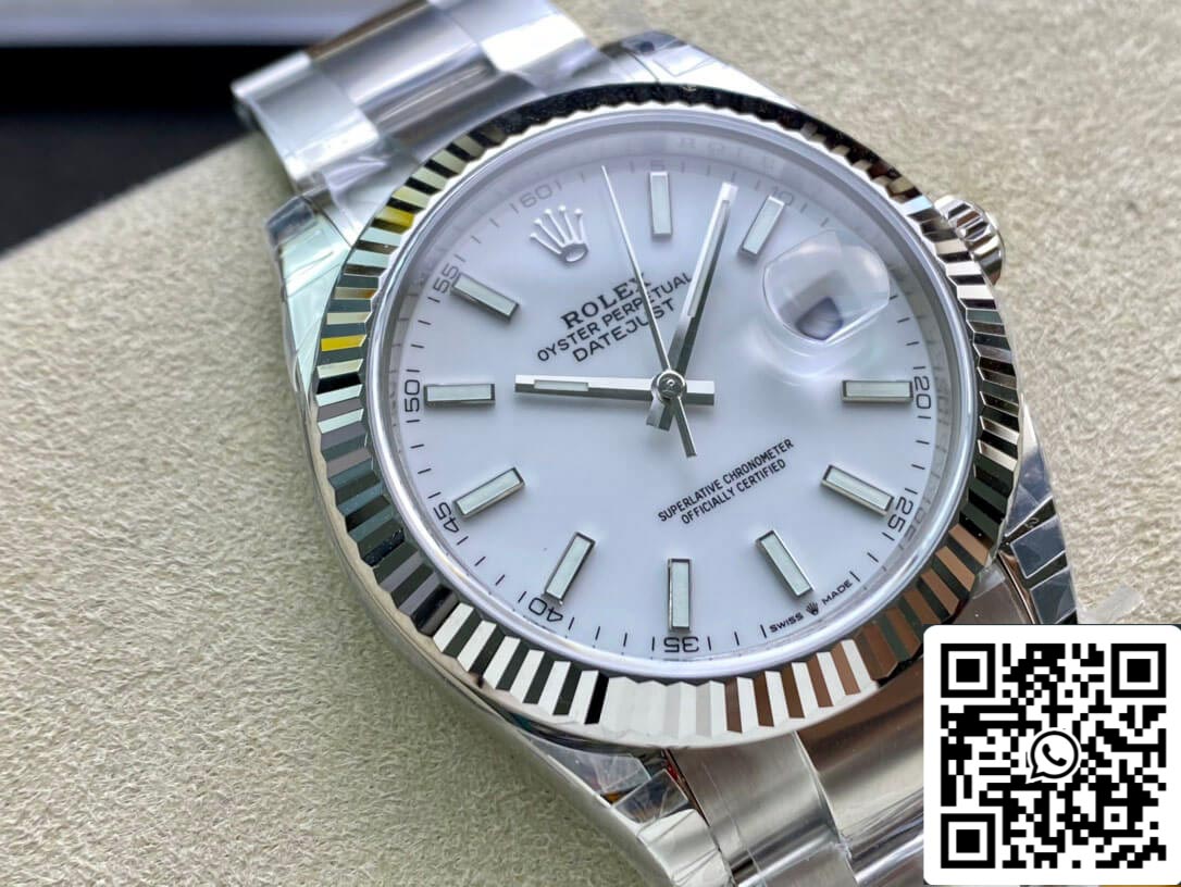 Rolex Datejust M126334-0009 41mm Jubilee cinturino VS Fabbrica acciaio inossidabile