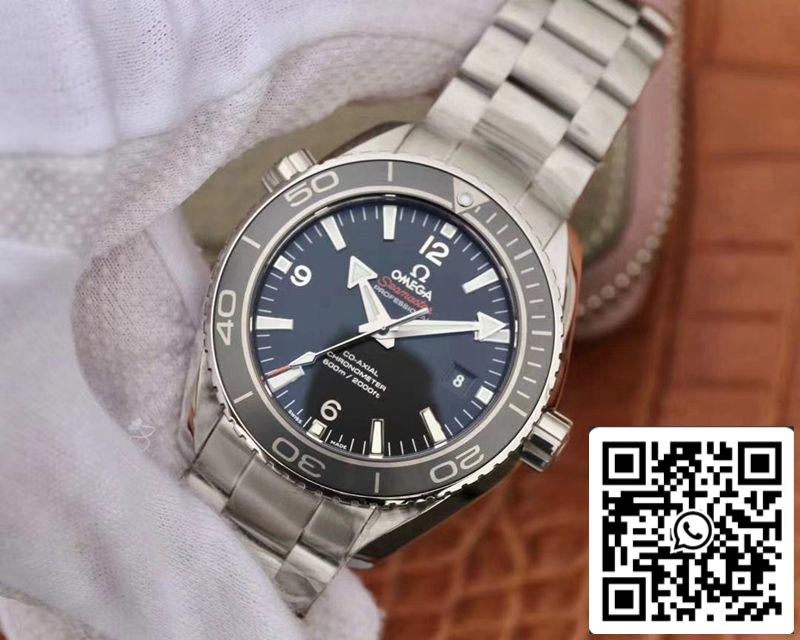 Omega Seamaster 232.30.42.21.01.001 1:1 edición mejor VS Fabbrica quadrante nero Swiss 8500