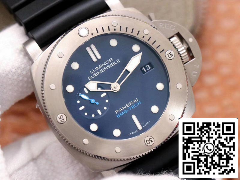 Panerai Sumergible PAM00692 1:1 edición migliore VS Fabbrica quadrante blu Swiss ETA9010