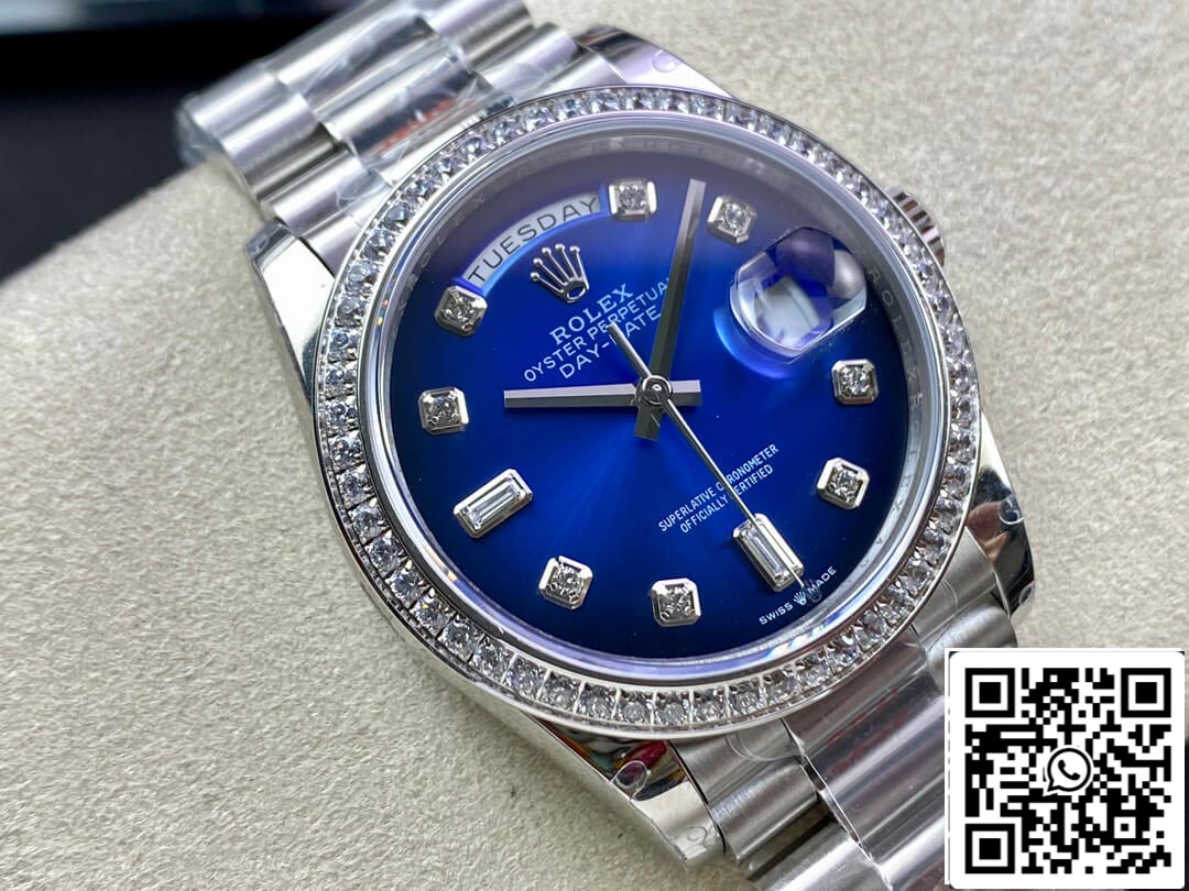Rolex Day Date M128396TBR-0008 36MM 1:1 edizione migliore GM Fabbrica Diamond lunetta