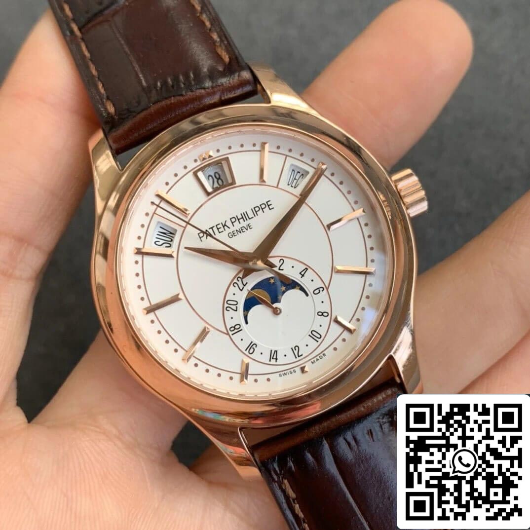 Patek Philippe Complications 5205R-001 1:1 edizione migliore GR Fabbrica Milky quadrante bianco